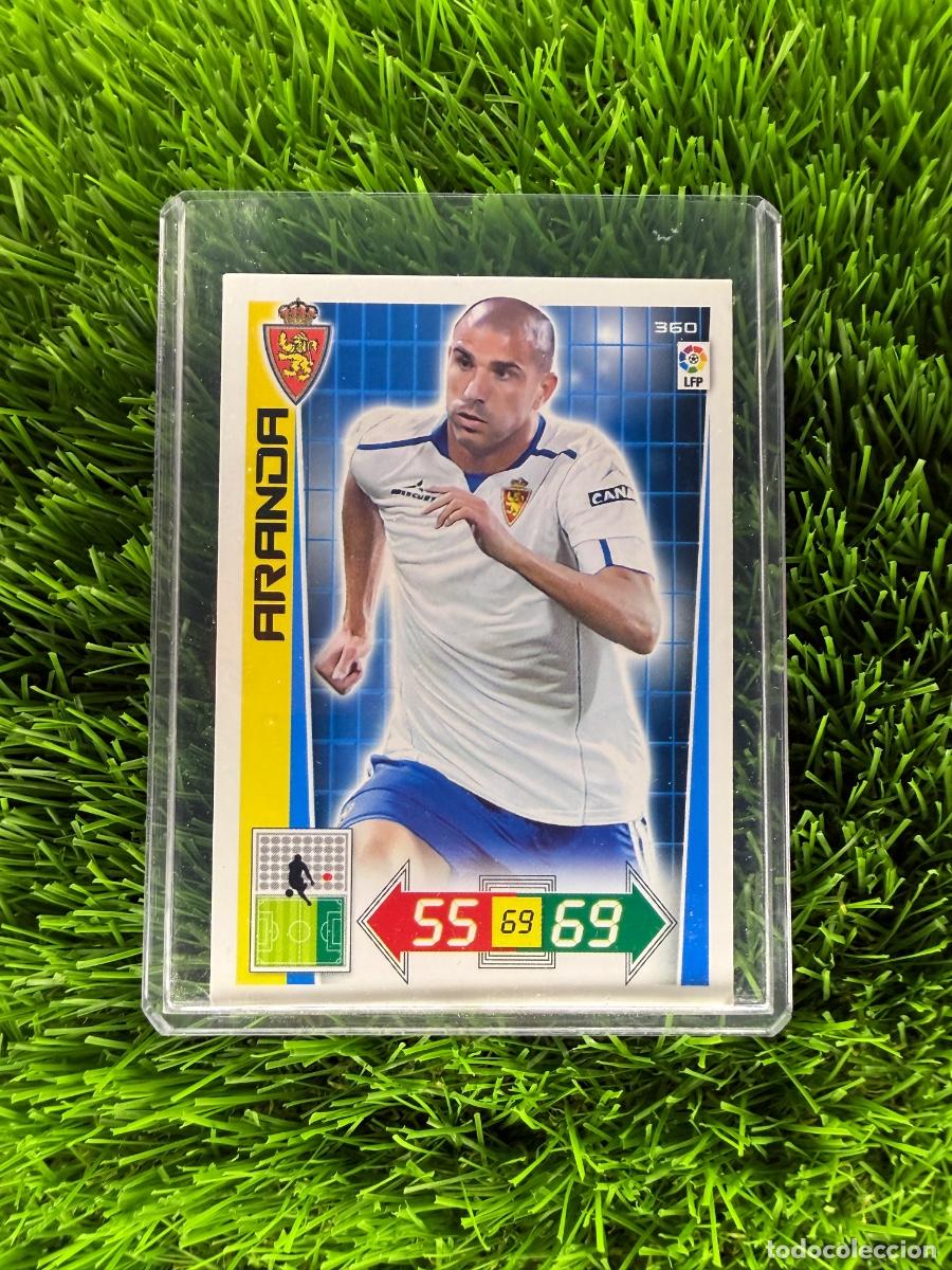 Cromos de F&uacute;tbol: N&ordm; 360 Aranda R Zaragoza Adrenalyn XL 12 13