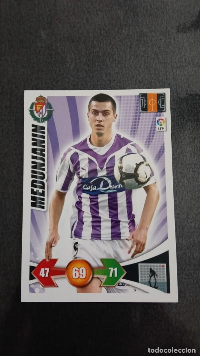 Cromos de F&uacute;tbol: Adrenalyn 09 10 2009 2010 Medunjanin Valladolid