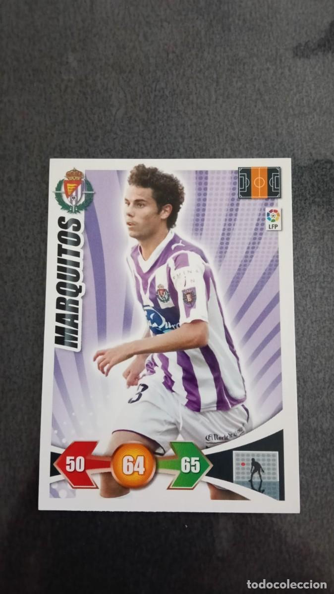 Cromos de F&uacute;tbol: Adrenalyn 09 10 2009 2010 Marquitos Valladolid
