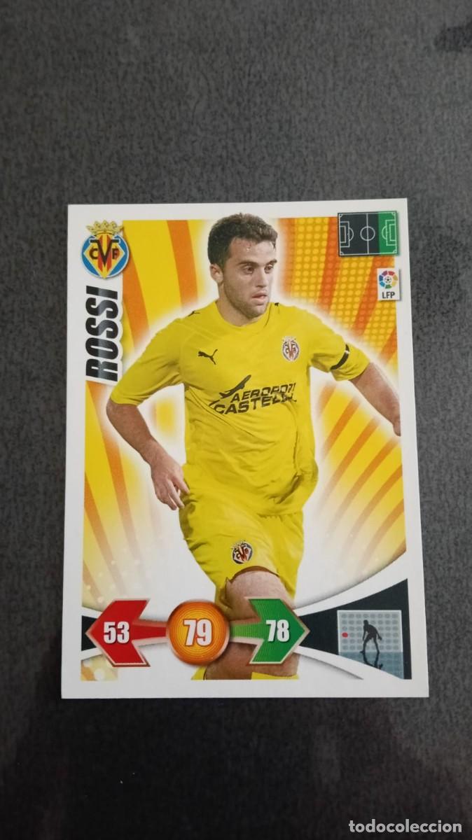 Cromos de F&uacute;tbol: Adrenalyn 09 10 2009 2010 Rossi Villarreal