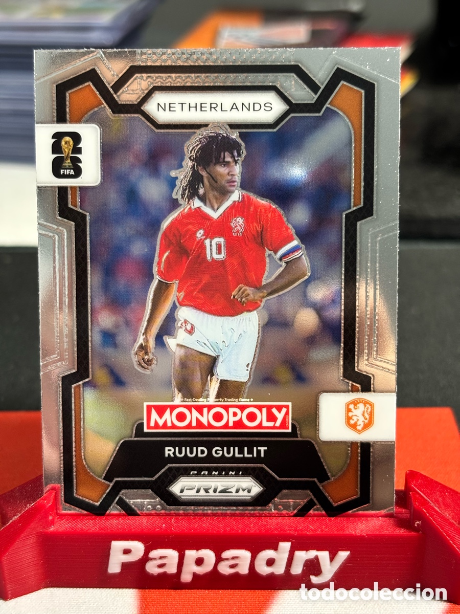 Cromos de F&uacute;tbol: Panini Prizm Monopoly World Cup 2026 #75 Ruud Gullit Holanda