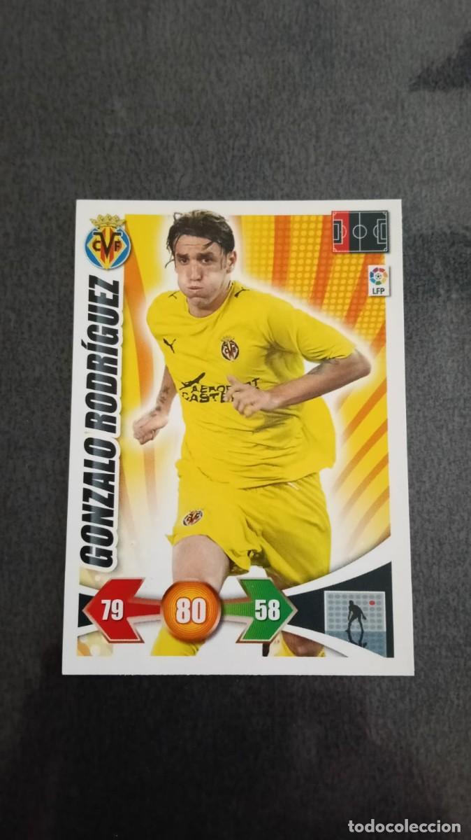 Cromos de F&uacute;tbol: Adrenalyn 09 10 2009 2010 Gonzalo Rodriguez Villarreal