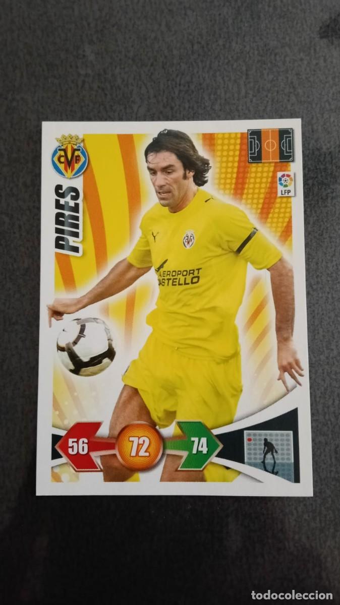Cromos de F&uacute;tbol: Adrenalyn 09 10 2009 2010 Pires Villarreal