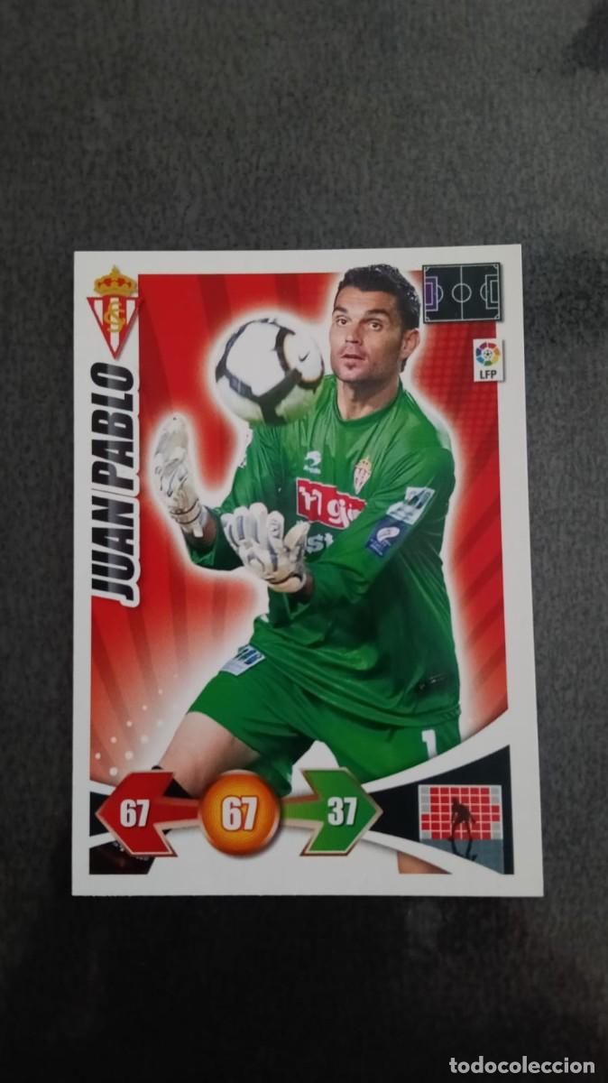 Cromos de F&uacute;tbol: Adrenalyn 09 10 2009 2010 Juan Pablo Sporting de Gijon