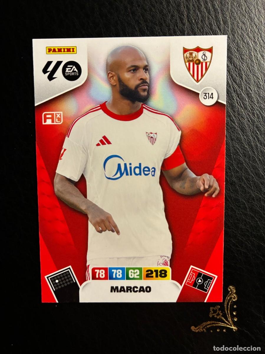 Cromos de F&uacute;tbol: 314 MARCAO SEVILLA ADRENALYN LIGA 25 26 2025 2026 PANINI