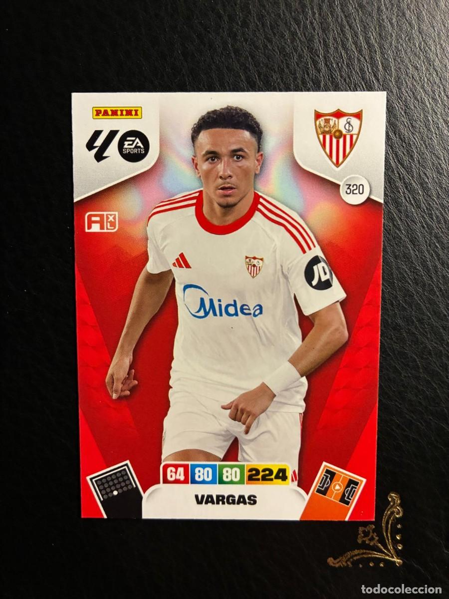 Cromos de F&uacute;tbol: 320 VARGAS SEVILLA ADRENALYN LIGA 25 26 2025 2026 PANINI