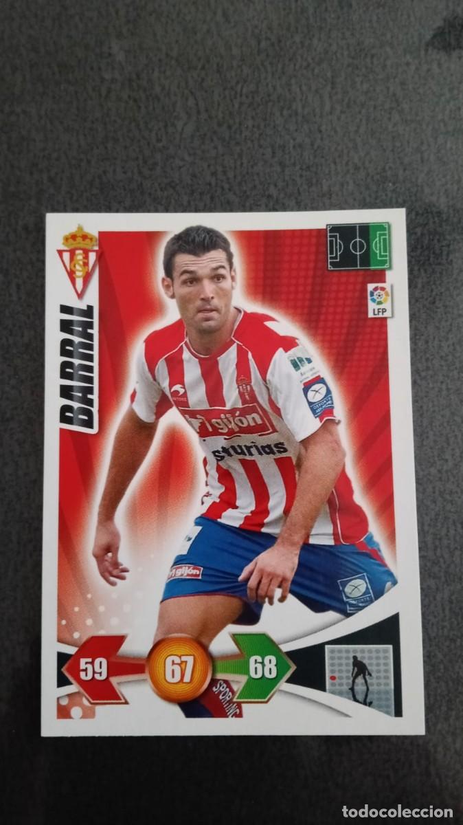 Cromos de F&uacute;tbol: Adrenalyn 09 10 2009 2010 Barral Sporting de Gijon
