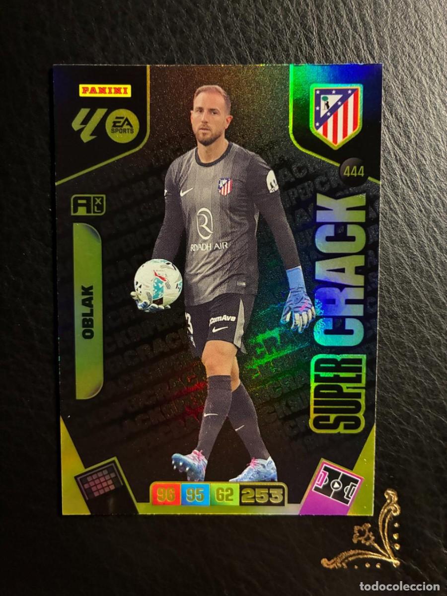 Cromos de F&uacute;tbol: 444 OBLAK SUPERCRACK SUPER CRACK ATLETICO MADRID ADRENALYN LIGA 25 26 2025 2026 PANINI