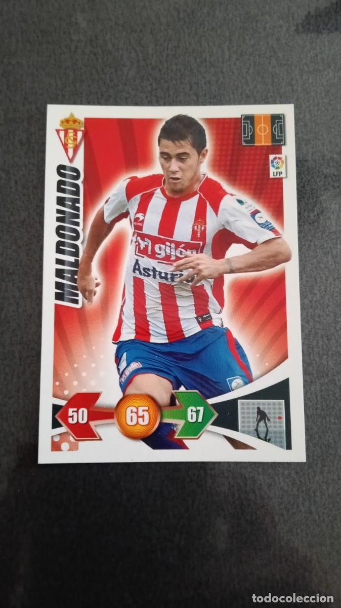Cromos de F&uacute;tbol: Adrenalyn 09 10 2009 2010 Maldonado Sporting de Gijon