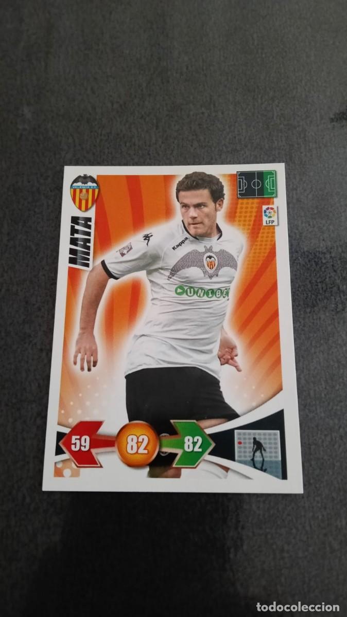 Cromos de F&uacute;tbol: Adrenalyn 09 10 2009 2010 Mata Valencia