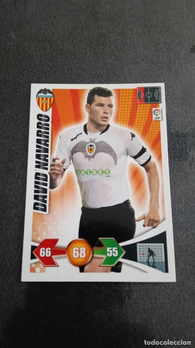 Cromos de F&uacute;tbol: Adrenalyn 09 10 2009 2010 David Navarro Valencia
