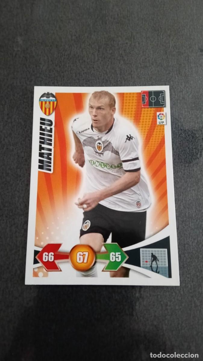 Cromos de F&uacute;tbol: Adrenalyn 09 10 2009 2010 Mathieu Valencia