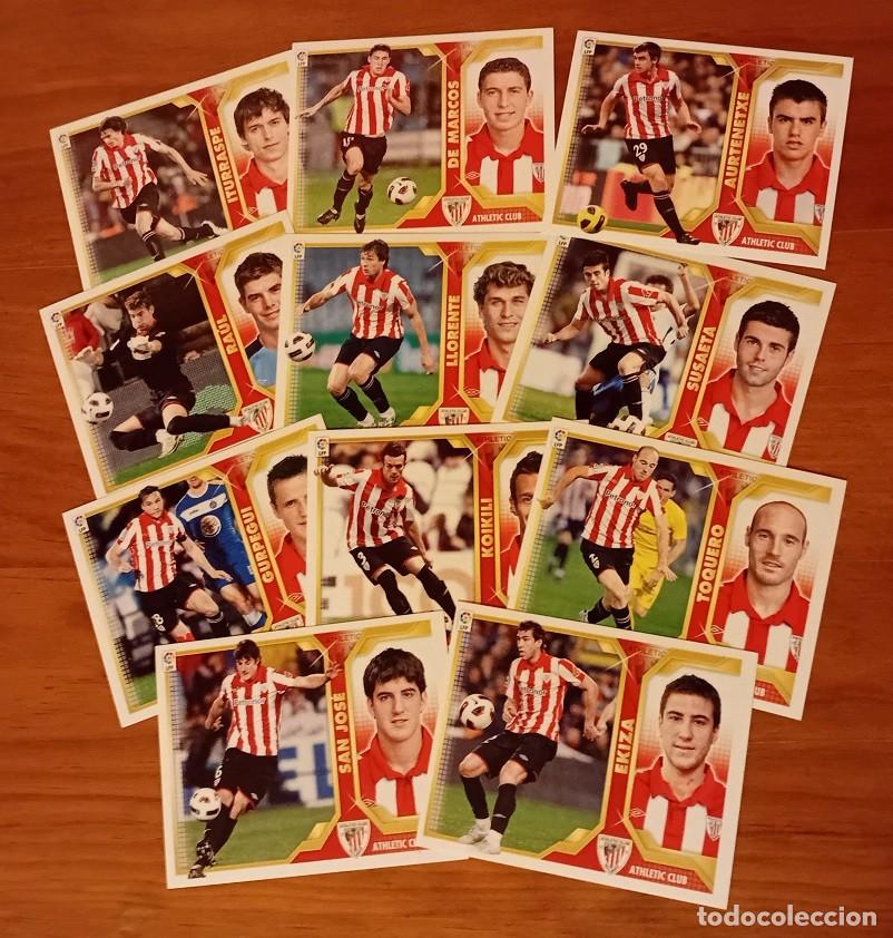 Cromos de F&uacute;tbol: LOTE DE 11 CROMOS ATHLETIC CLUB LIGA EDICIONES ESTE 2011-12 2011 2012 11 12 NUEVOS NUNCA PEGADOS