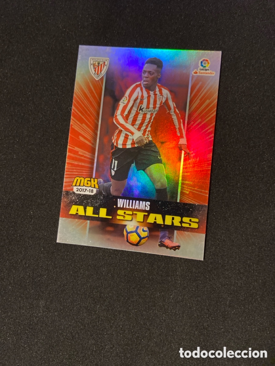 Cromos de F&uacute;tbol: WILLIAMS 53 ALL STARS (BILBAO)