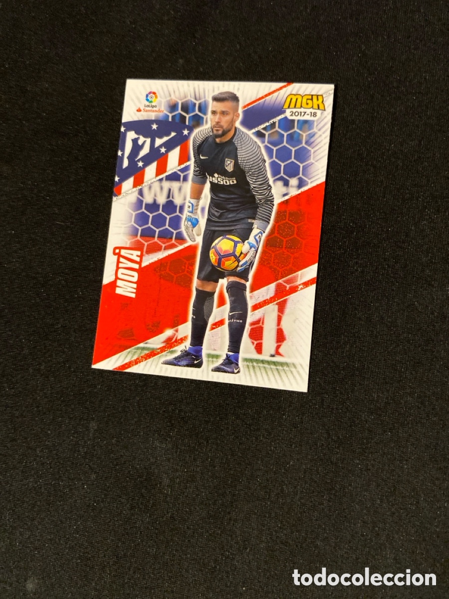 Cartes &agrave; collectionner de Football: MOYA 57 (ATL&Eacute;TICO MADRID)