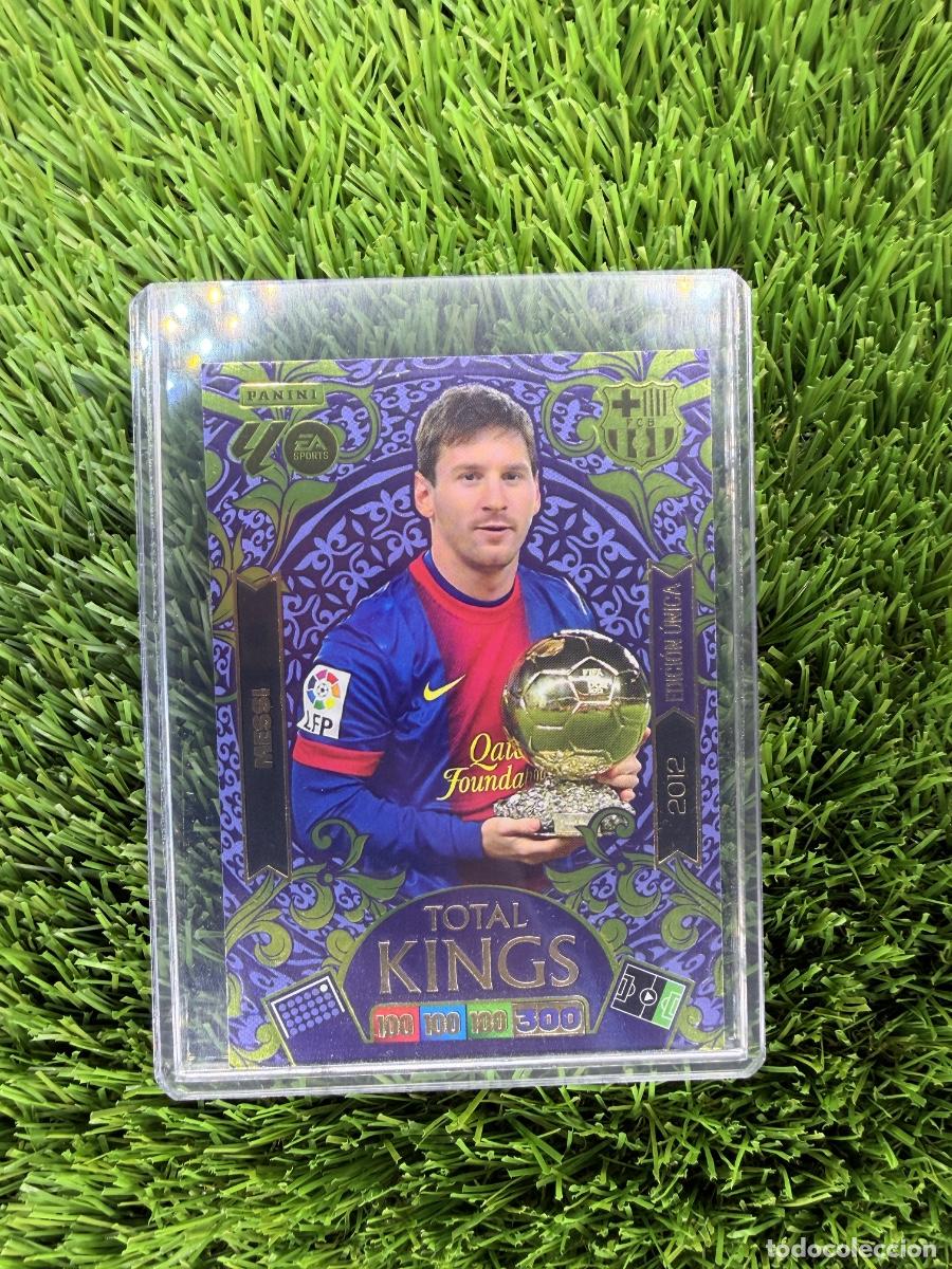 Cromos de F&uacute;tbol: Messi 2012 Total Kings FC Barcelona Adrenalyn XL 25 26