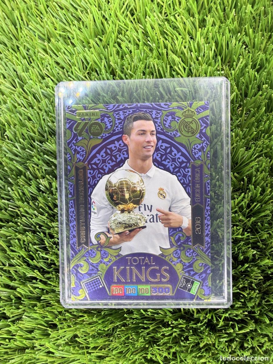 Cromos de F&uacute;tbol: Cristiano Ronaldo 2016 Total Kings Real Madrid CF Adrenalyn XL 25 26