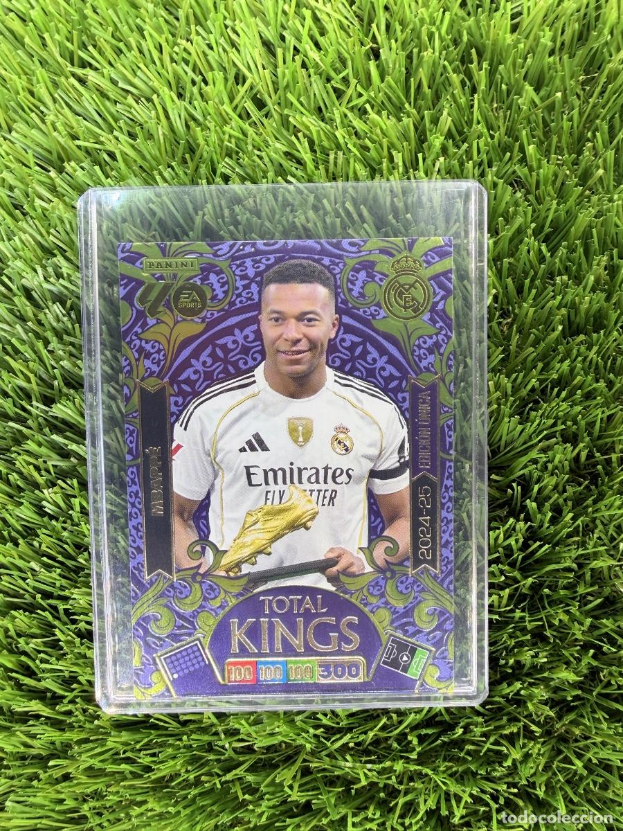 Cromos de F&uacute;tbol: Mbapp&eacute; 2024-25 Total Kings Real Madrid CF Adrenalyn XL 25 26