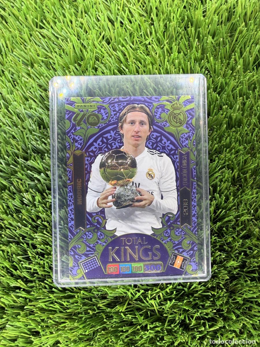 Cromos de F&uacute;tbol: Modric 2018 Total Kings Real Madrid CF Adrenalyn XL 25 26