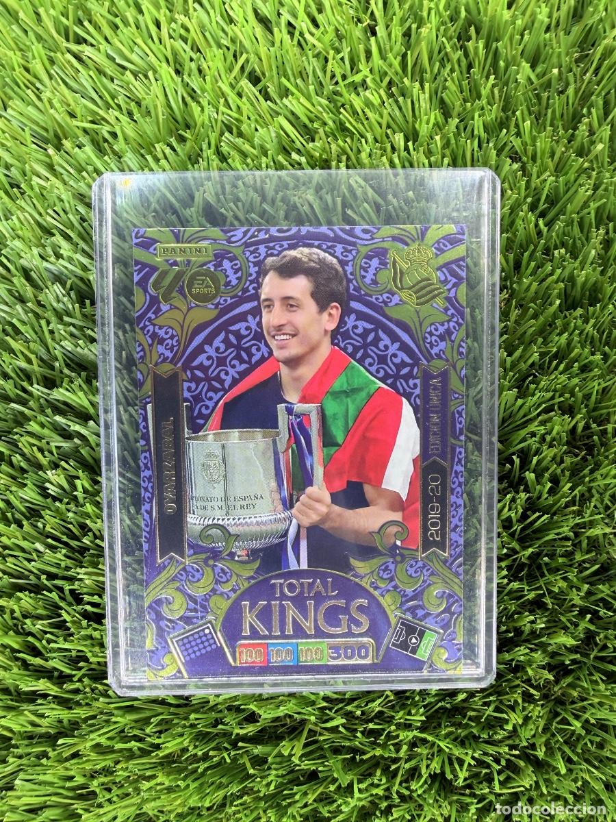 Cromos de F&uacute;tbol: Oyarz&aacute;bal 2019-20 Real Sociedad Total Kings Real Madrid CF Adrenalyn XL 25 26