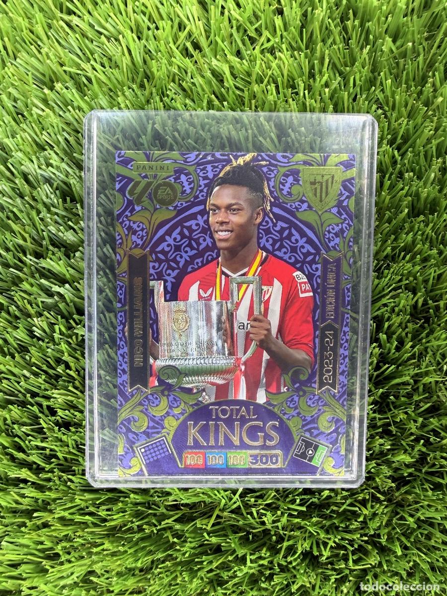 Cromos de F&uacute;tbol: Nico Williams 2023-24 Total Kings Athletic Club Adrenalyn XL 25 26