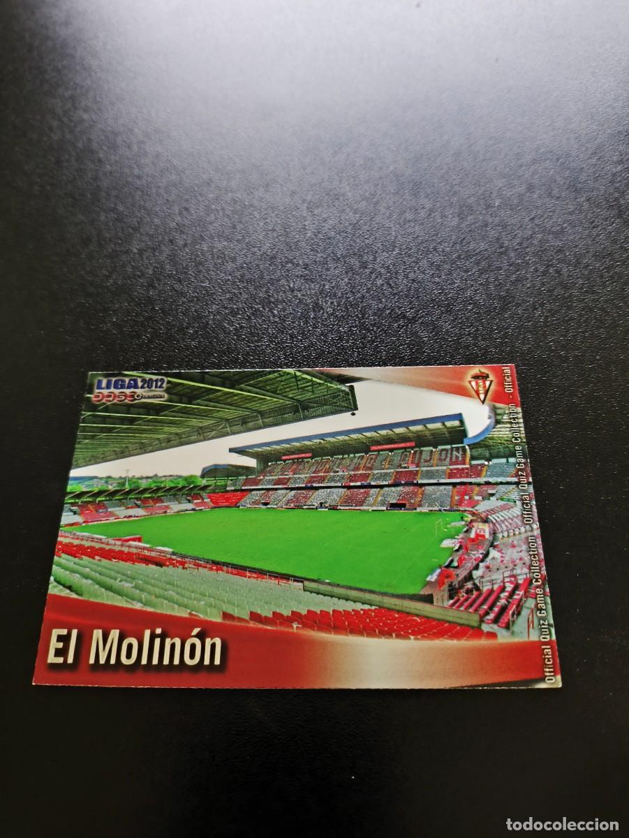 Cromos de F&uacute;tbol: 245 EL MOLINON BRILLO SPORTING DE GIJON MUNDICROMO LIGA 2011 2012 11 12 NO PANINI ESTE MEGACRACKS