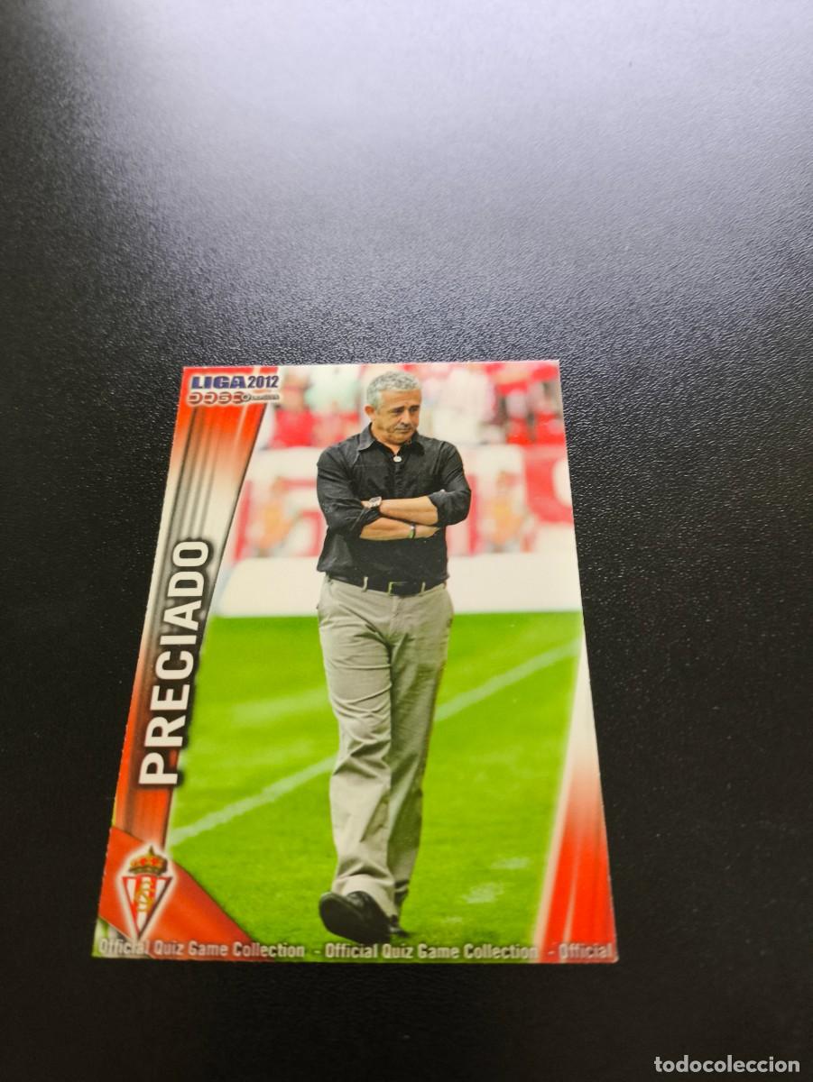 Cromos de F&uacute;tbol: 246 PRECIADO SPORTING DE GIJON MUNDICROMO LIGA 2011 2012 11 12 NO PANINI ESTE MEGACRACKS