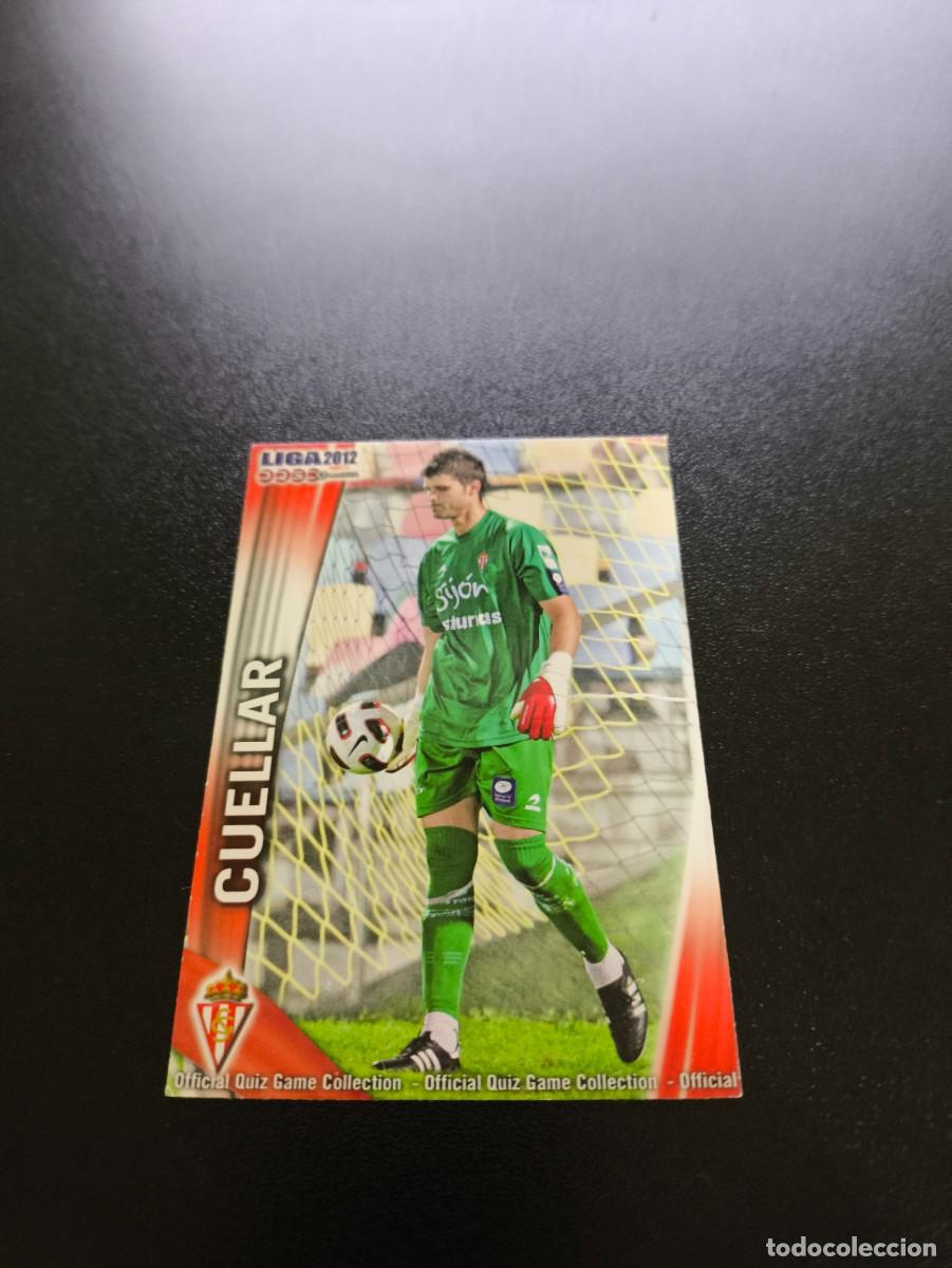 Cromos de F&uacute;tbol: 248 CUELLAR SPORTING DE GIJON MUNDICROMO LIGA 2011 2012 11 12 NO PANINI ESTE MEGACRACKS