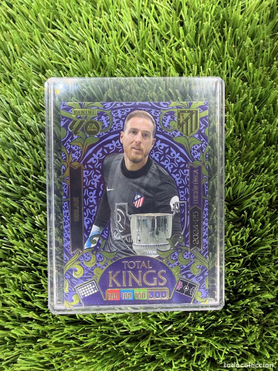 Cromos de F&uacute;tbol: Oblak 2024-25 Total Kings Atl&eacute;tico de Madrid Adrenalyn XL 25 26