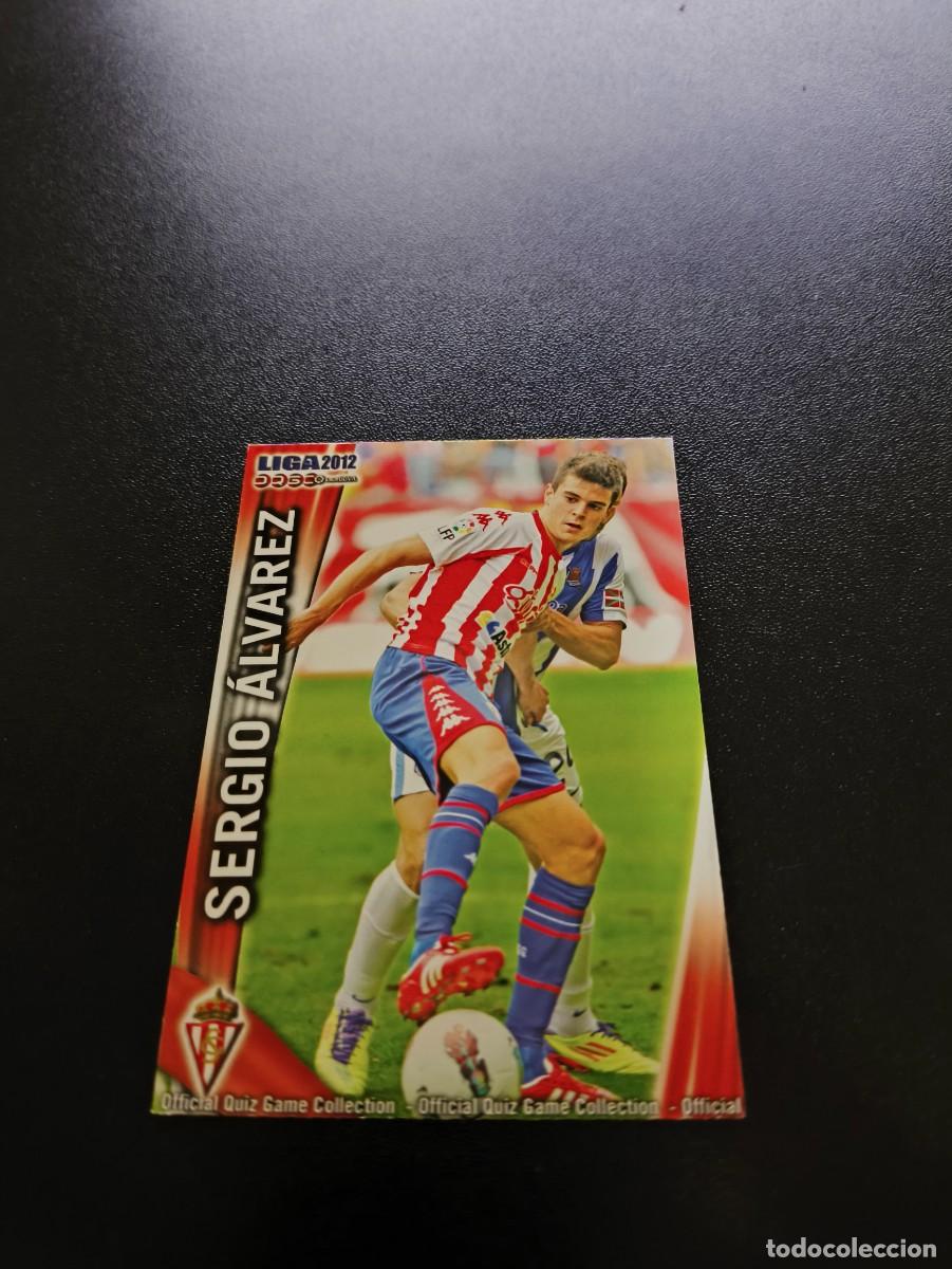 Cromos de F&uacute;tbol: 250 SERGIO ALVAREZ ALTA SPORTING DE GIJON MUNDICROMO LIGA 2011 2012 11 12 NO PANINI ESTE MEGACRACKS
