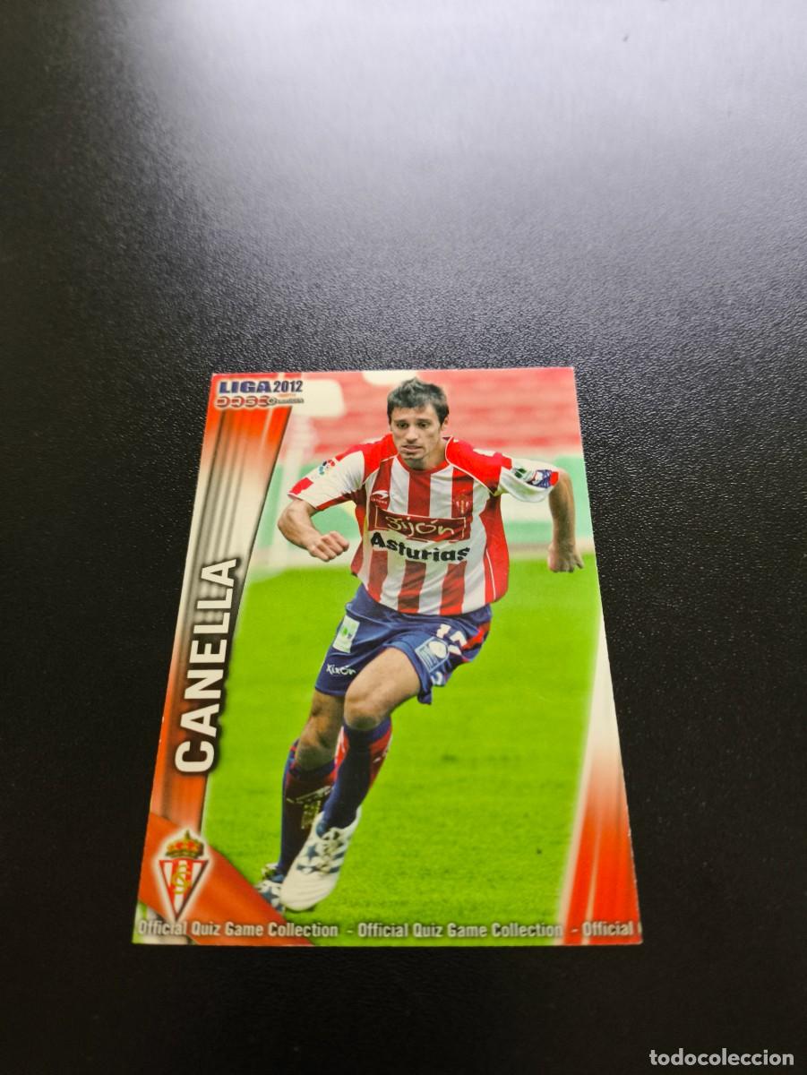 Cromos de F&uacute;tbol: 253 CANELLA SPORTING DE GIJON MUNDICROMO LIGA 2011 2012 11 12 NO PANINI ESTE MEGACRACKS