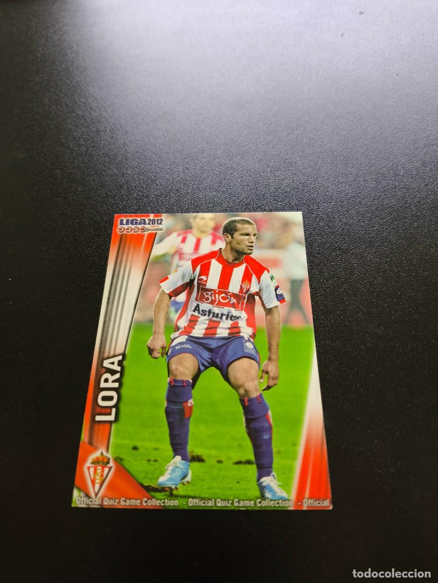 Cromos de F&uacute;tbol: 254 LORA SPORTING DE GIJON MUNDICROMO LIGA 2011 2012 11 12 NO PANINI ESTE MEGACRACKS