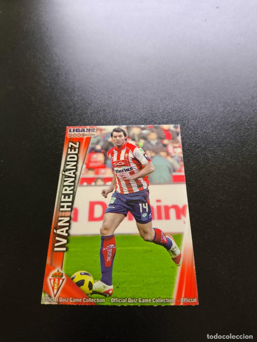 Cromos de F&uacute;tbol: 255 IVAN HERNANDEZ SPORTING DE GIJON MUNDICROMO LIGA 2011 2012 11 12 NO PANINI ESTE MEGACRACKS