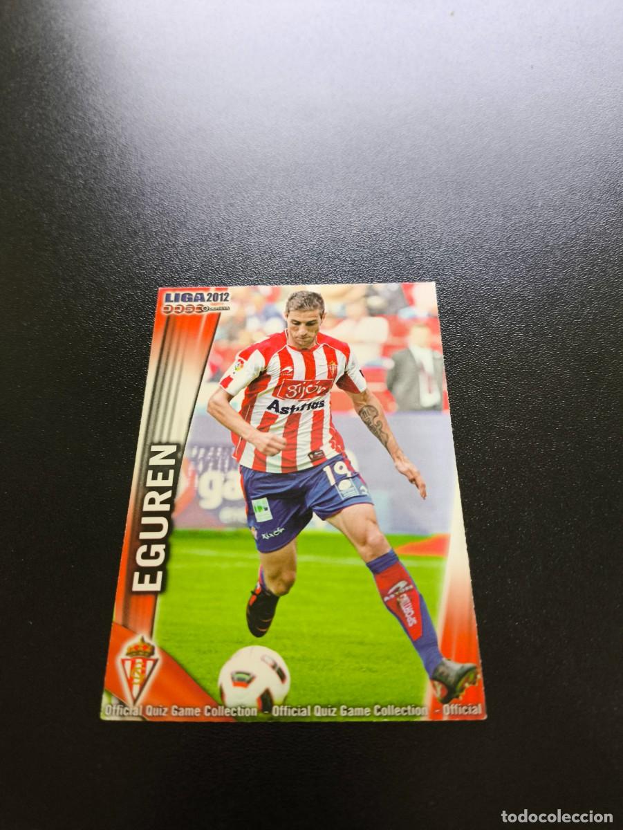 Cromos de F&uacute;tbol: 259 EGUREN SPORTING DE GIJON MUNDICROMO LIGA 2011 2012 11 12 NO PANINI ESTE MEGACRACKS