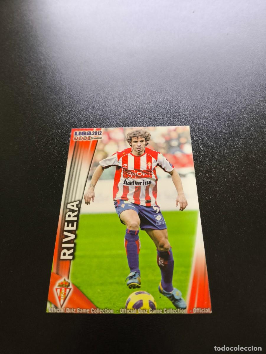 Cromos de F&uacute;tbol: 260 RIVERA SPORTING DE GIJON MUNDICROMO LIGA 2011 2012 11 12 NO PANINI ESTE MEGACRACKS