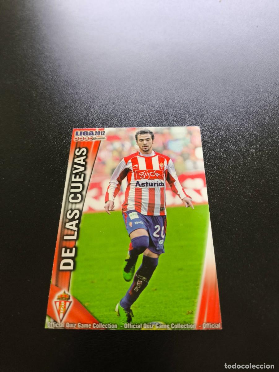 Cromos de F&uacute;tbol: 261 DE LAS CUEVAS SPORTING DE GIJON MUNDICROMO LIGA 2011 2012 11 12 NO PANINI ESTE MEGACRACKS