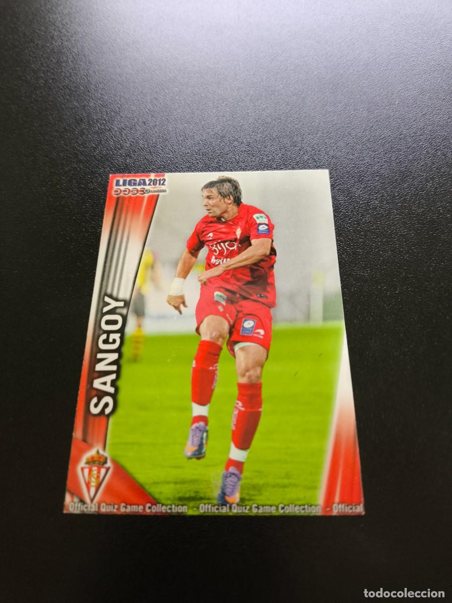 Cromos de F&uacute;tbol: 263 SANGOY SPORTING DE GIJON MUNDICROMO LIGA 2011 2012 11 12 NO PANINI ESTE MEGACRACKS