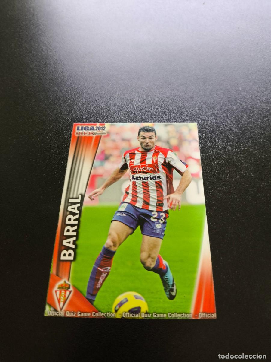 Cromos de F&uacute;tbol: 264 BARRAL SPORTING DE GIJON MUNDICROMO LIGA 2011 2012 11 12 NO PANINI ESTE MEGACRACKS
