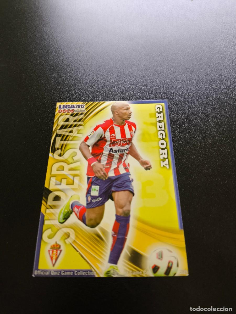 Cromos de F&uacute;tbol: 267 GREGORY MATE SPORTING DE GIJON MUNDICROMO LIGA 2011 2012 11 12 NO PANINI ESTE MEGACRACKS