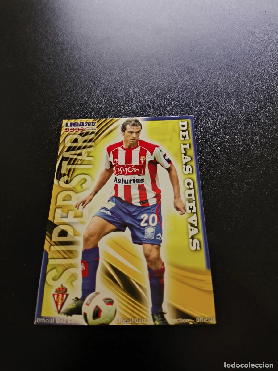 Cromos de F&uacute;tbol: 268 DE LAS CUEVAS MATE SPORTING DE GIJON MUNDICROMO LIGA 2011 2012 11 12 NO PANINI ESTE MEGACRACKS