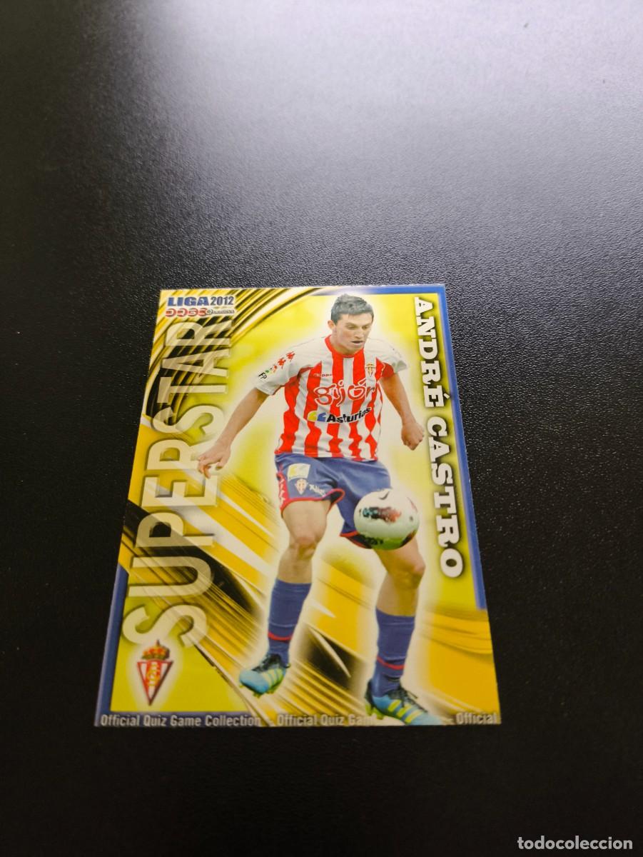 Cromos de F&uacute;tbol: 269 ANDRE CASTRO MATE SPORTING DE GIJON MUNDICROMO LIGA 2011 2012 11 12 NO PANINI ESTE MEGACRACKS