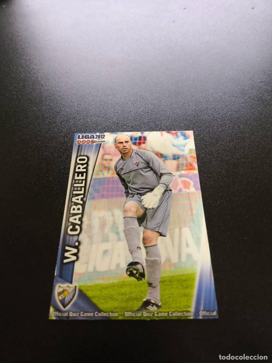 Cromos de F&uacute;tbol: 274 WILLY CABALLERO MALAGA MUNDICROMO LIGA 2011 2012 11 12 NO PANINI ESTE MEGACRACKS