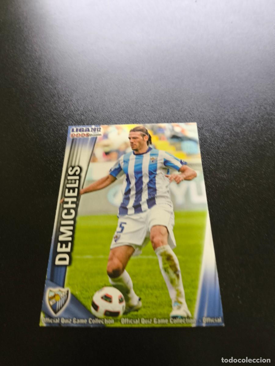 Cromos de F&uacute;tbol: 276 DEMICHELIS MALAGA MUNDICROMO LIGA 2011 2012 11 12 NO PANINI ESTE MEGACRACKS