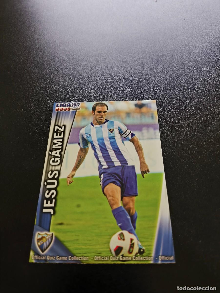 Cromos de F&uacute;tbol: 277 JESUS GAMEZ MALAGA MUNDICROMO LIGA 2011 2012 11 12 NO PANINI ESTE MEGACRACKS