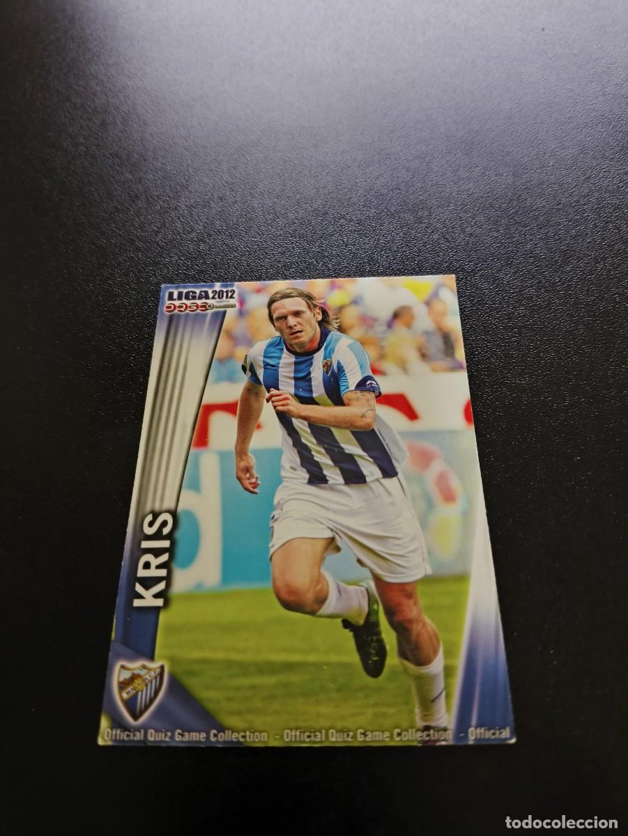 Cromos de F&uacute;tbol: 278 KRIS MALAGA MUNDICROMO LIGA 2011 2012 11 12 NO PANINI ESTE MEGACRACKS