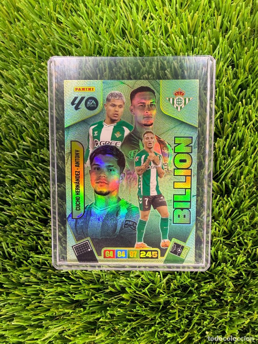 Cromos de F&uacute;tbol: Cucho Hern&aacute;ndez - Antony Billion Real Betis Adrenalyn XL 25 26