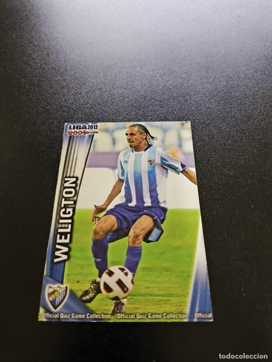 Cromos de F&uacute;tbol: 279 Weligton MALAGA MUNDICROMO LIGA 2011 2012 11 12 NO PANINI ESTE MEGACRACKS