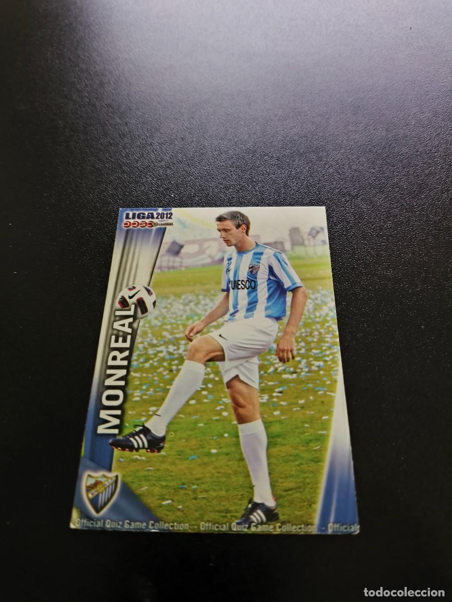 Cromos de F&uacute;tbol: 280 NACHO MONREAL MALAGA MUNDICROMO LIGA 2011 2012 11 12 NO PANINI ESTE MEGACRACKS