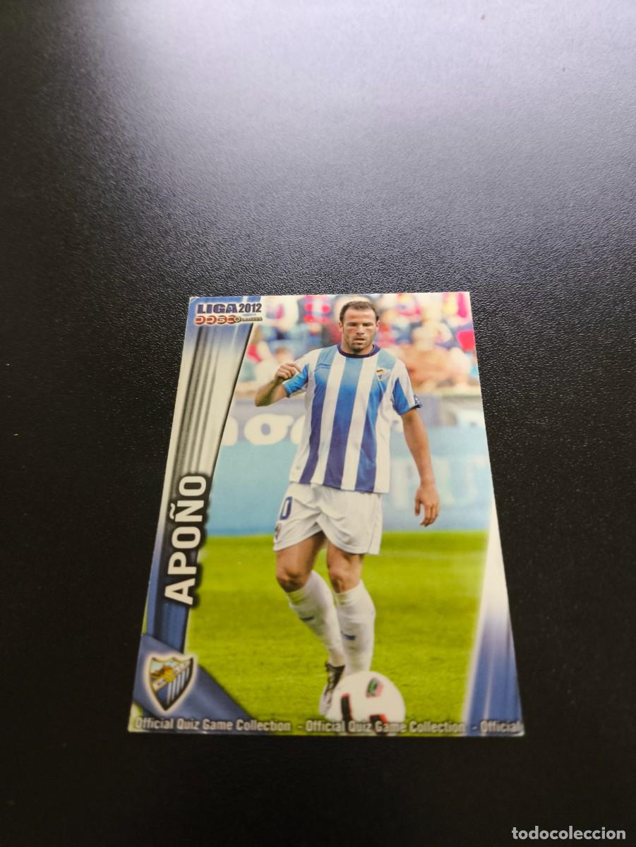 Cromos de F&uacute;tbol: 281 APO&Ntilde;O MALAGA MUNDICROMO LIGA 2011 2012 11 12 NO PANINI ESTE MEGACRACKS