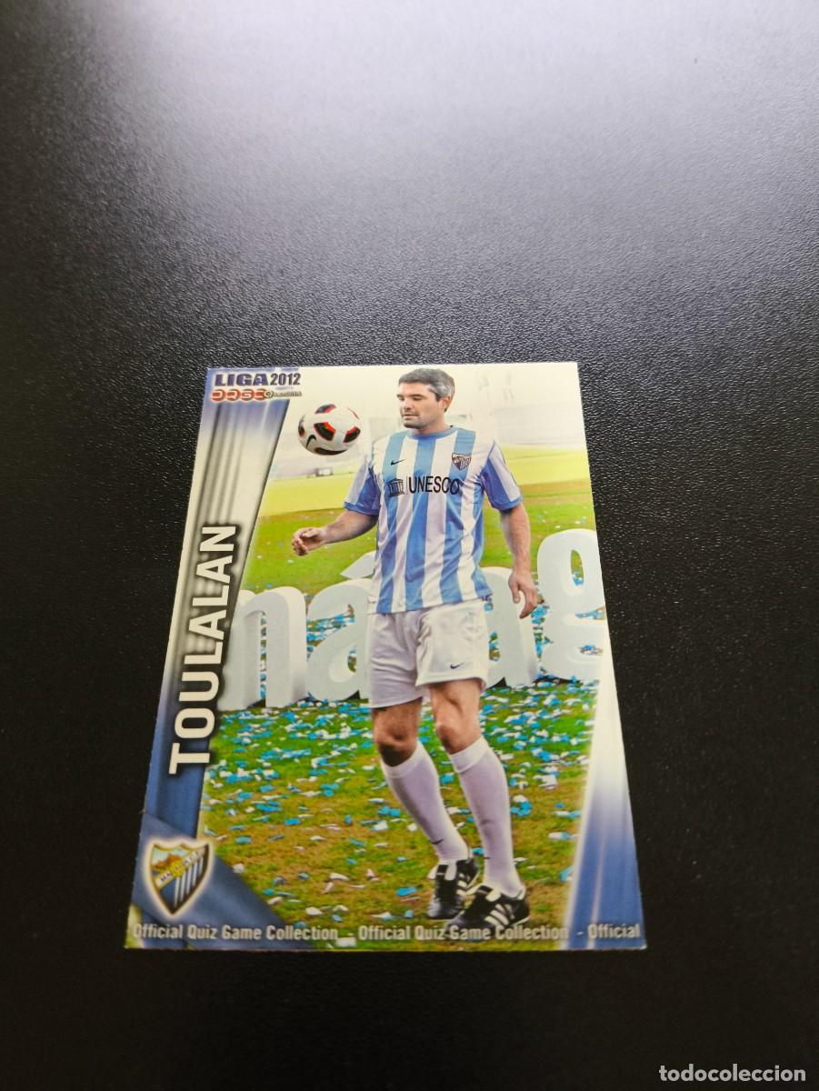 Cromos de F&uacute;tbol: 282 TOULALAN MALAGA MUNDICROMO LIGA 2011 2012 11 12 NO PANINI ESTE MEGACRACKS